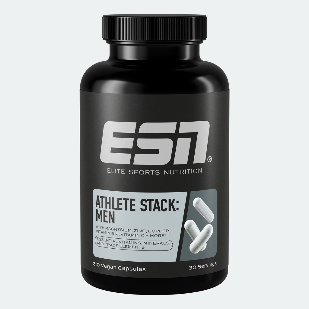 [ESN-12603] ESN Athlete Stack: Men (Update) 210 Kaps.