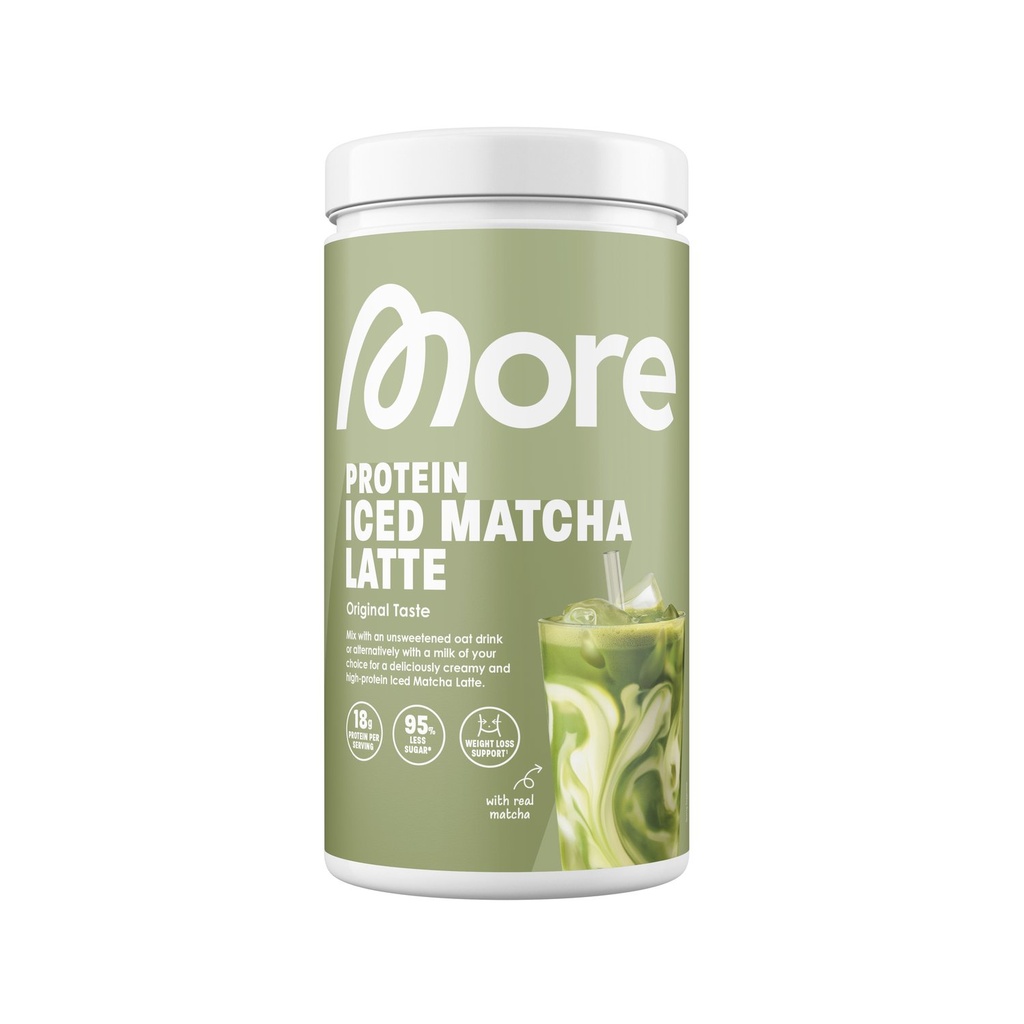 [MORE-XMO12551] More Protein Iced Matcha Latte 300g