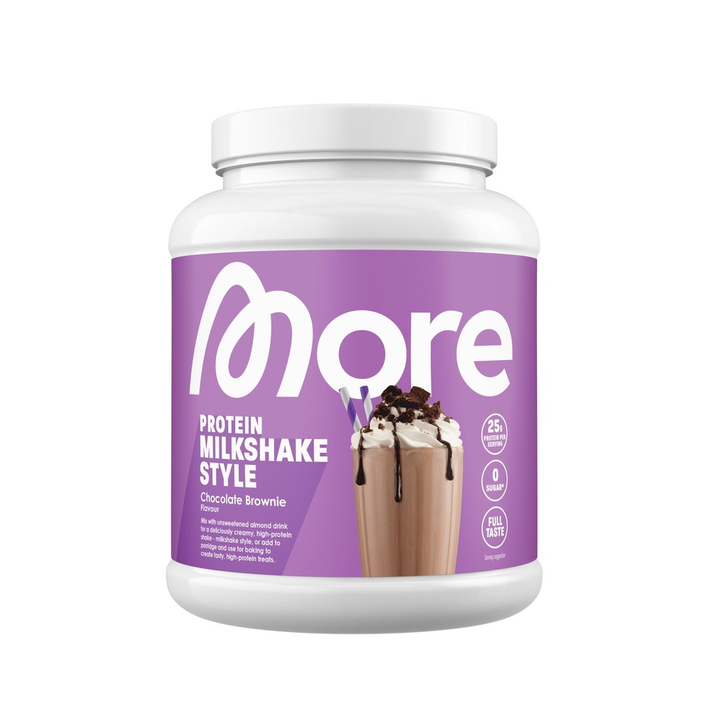 [MORE-XMO10919] More Protein Milkshake Style 360g (Schoko-Brownie)